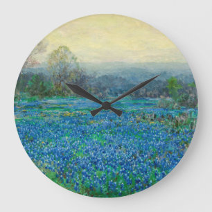 Grande Horloge Ronde Field of Bluebonnets, 1918-1920 par Julian Onderdo