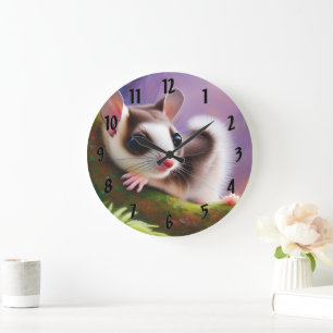 Grande Horloge Ronde Fileur à sucre pour bébé