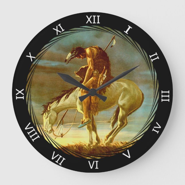 GRANDE HORLOGE RONDE FIN DU SENTIER (Recto)