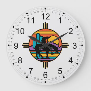 Grande Horloge Ronde Fin du sentier Amérindiens