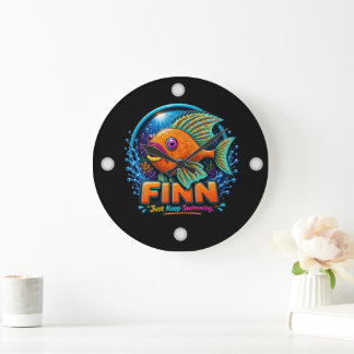 Grande Horloge Ronde Finn the Dolphin – “Ride the Waves of Wonder”