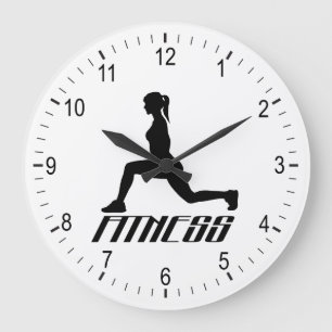 Grande Horloge Ronde Fitness girl