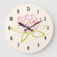 Fleur Lotus / Illustration de la couche d'eau