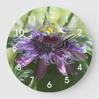 Grande Horloge Ronde Fleur Passion