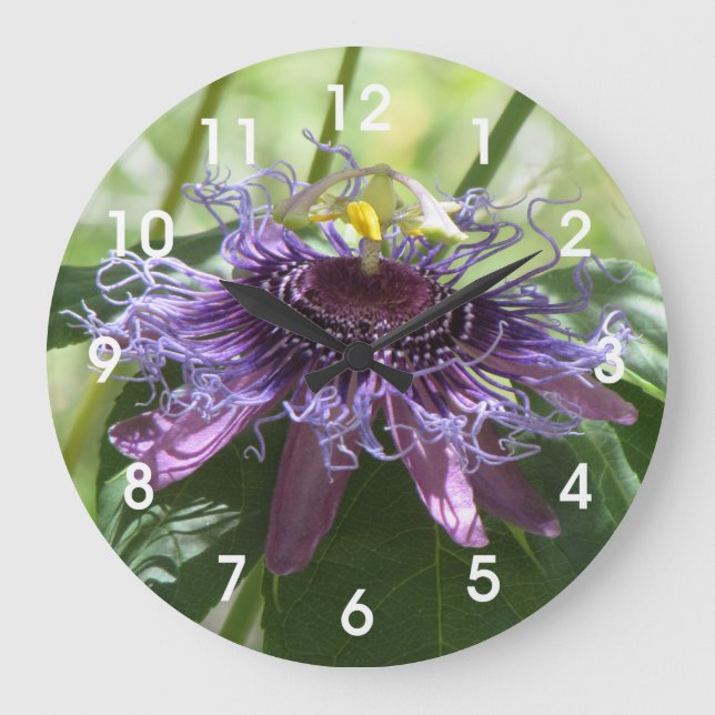 Grande Horloge Ronde Fleur Passion (Recto)