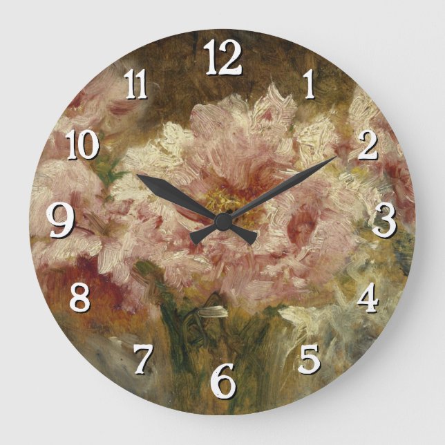 Grande Horloge Ronde Fleurs - Félix Ziem (Recto)