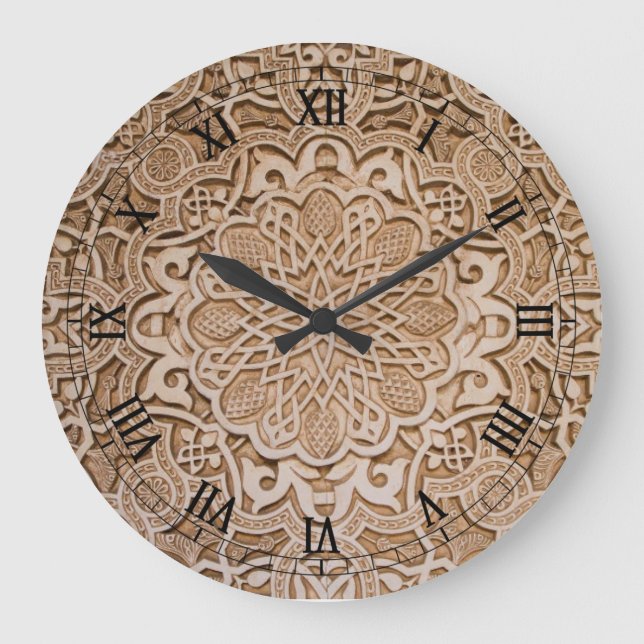 Grande Horloge Ronde floral (Recto)