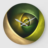 Flore verte Florale moderne Art Abstrait Motif #23
