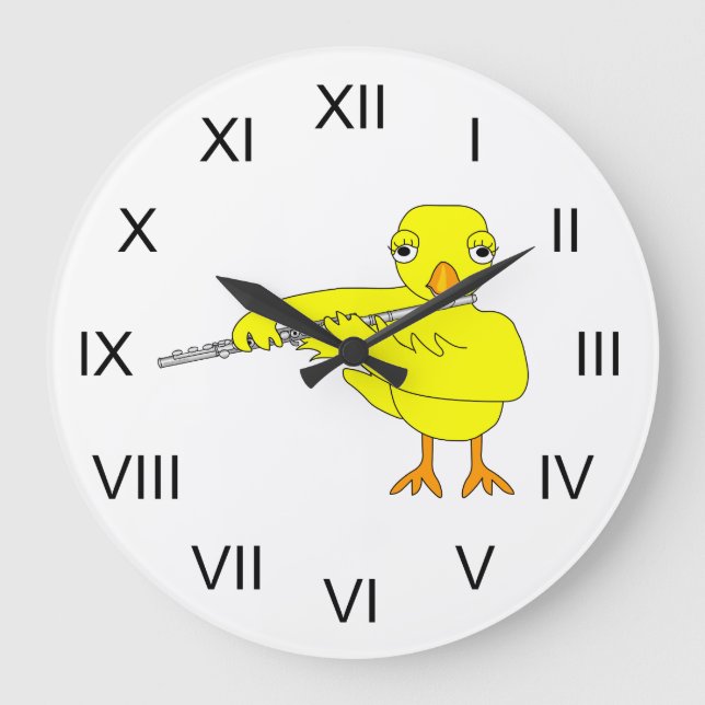 Grande Horloge Ronde Fluide (Recto)