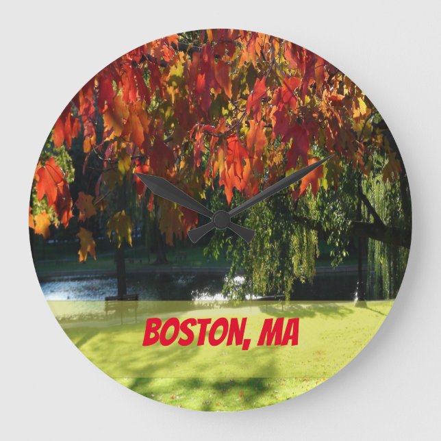 Grande Horloge Ronde Folithe d'automne (Recto)