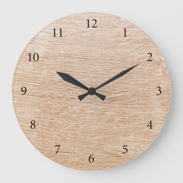 Grande Horloge Ronde Fond du bois (Recto)
