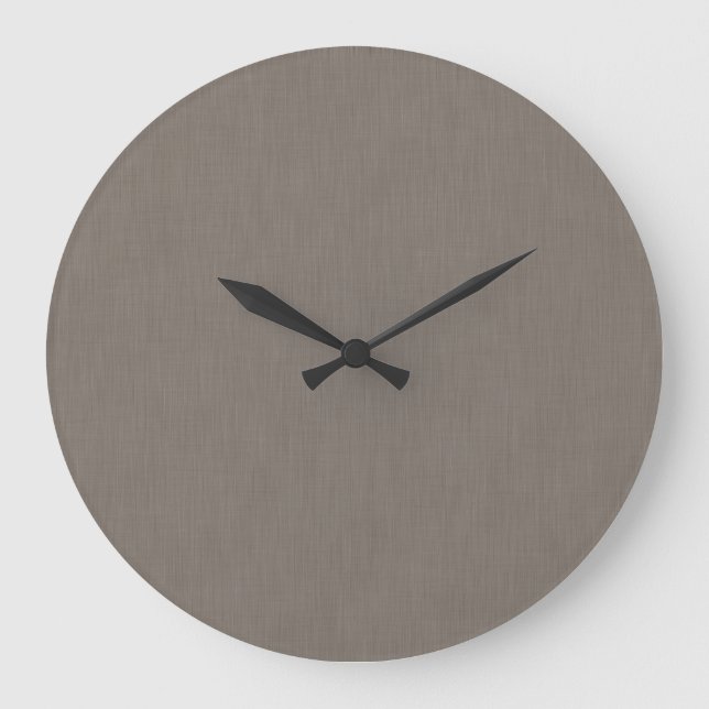 Grande Horloge Ronde Fond violet texturé calme et simple (Recto)