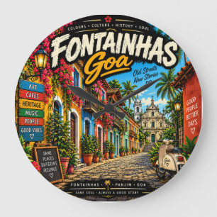 Grande Horloge Ronde Fontainhas