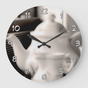Grande Horloge Ronde Food Kitchen Wall Clocks