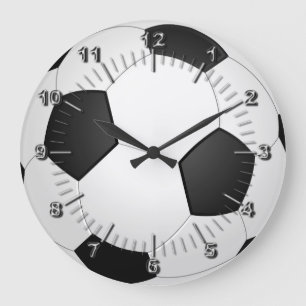 Grande Horloge Ronde Football ball