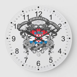 Grande Horloge Ronde Football Croatie