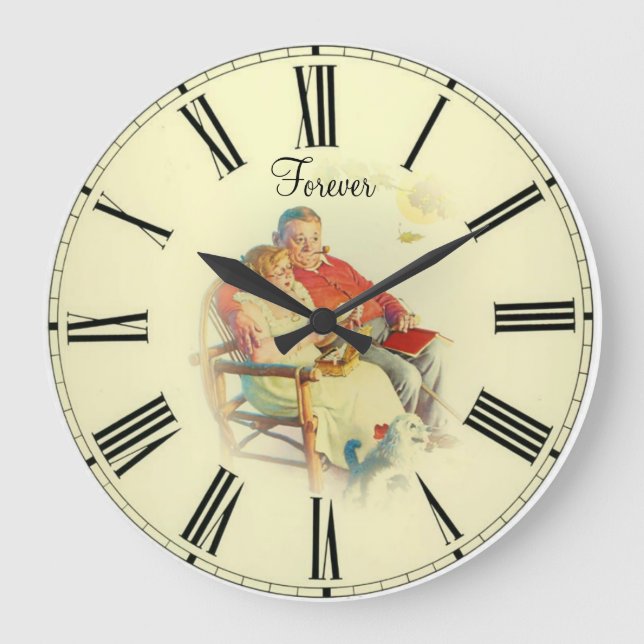 Grande Horloge Ronde Forever (Recto)