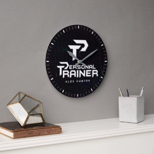 Grande Horloge Ronde Formateur personnel personnalisé