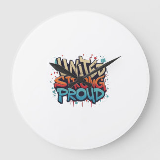 Grande Horloge Ronde Fort fier