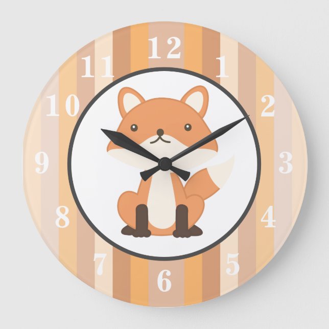 Grande Horloge Ronde Fox (Recto)