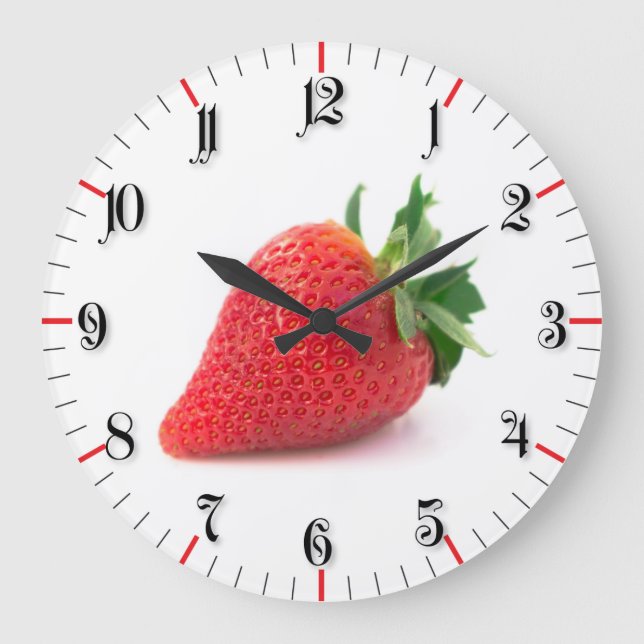Grande Horloge Ronde Fraise (Recto)