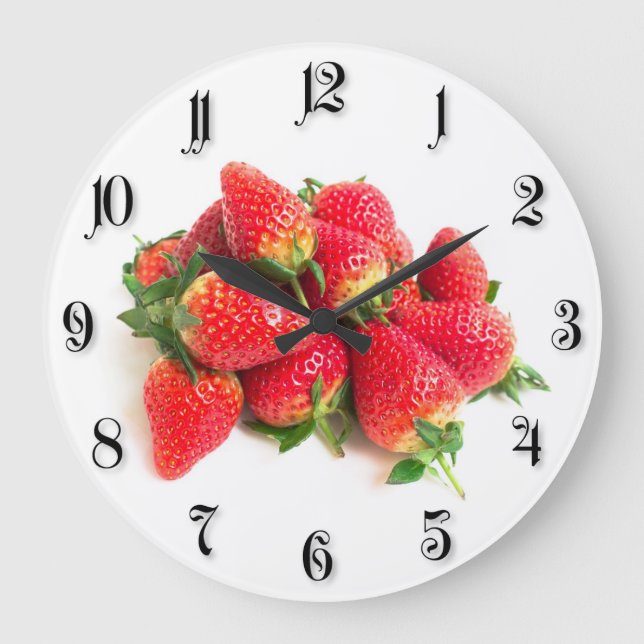 Grande Horloge Ronde Fraise (Recto)