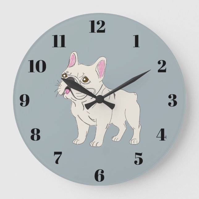 Grande Horloge Ronde French Bulldog (Recto)
