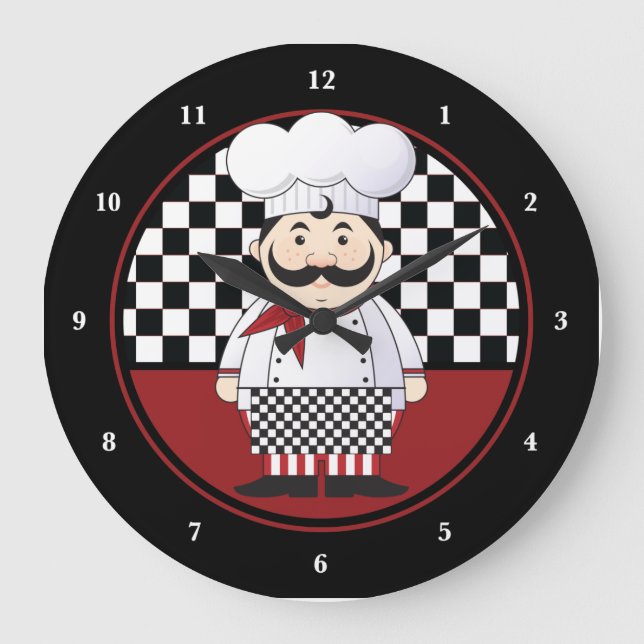 Grande Horloge Ronde French Chef (Recto)