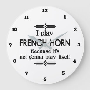 Grande Horloge Ronde French Horn