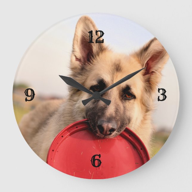 Grande Horloge Ronde Frisbee (Recto)