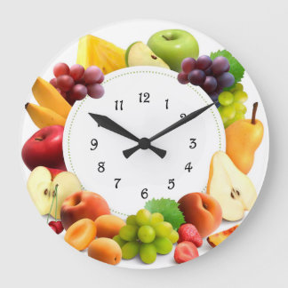 Grande Horloge Ronde Fruit