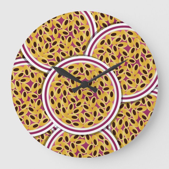 Grande Horloge Ronde Fruit de passion (Recto)