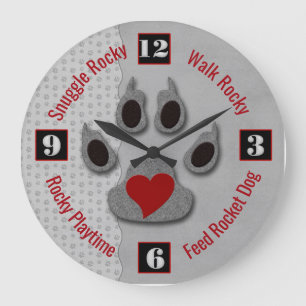 Grande Horloge Ronde Fun for the Dog Lover's to Tell