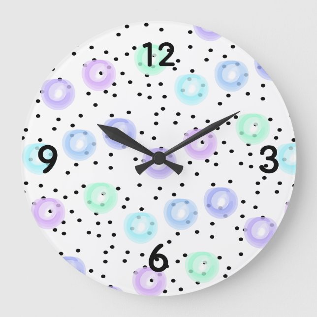 Grande Horloge Ronde Funfetti (Recto)