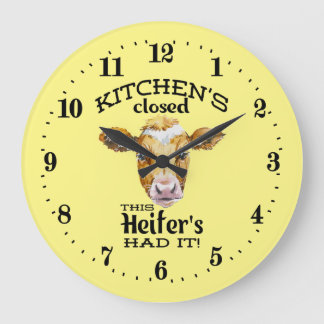 Grande Horloge Ronde funny cow word