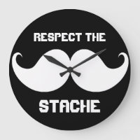 Funny Retro Respectez la Moustache Stache Mustache