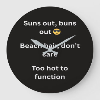 Grande Horloge Ronde Funny Summer T-Shirt Slogans 2026 Trending Beach H