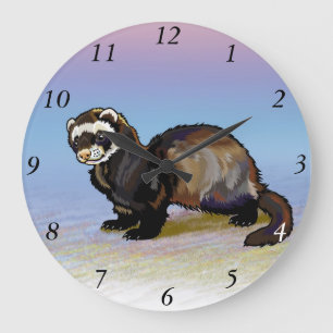 Grande Horloge Ronde furet