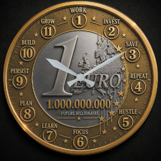 Grande Horloge Ronde Future Billionaire Euro Coin