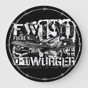 Grande Horloge Ronde Fw 190 D-11