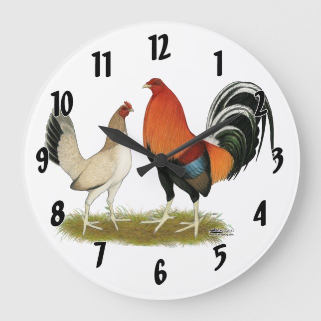 Grande Horloge Ronde Gamefowl wheatens (Recto)