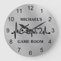 Gamer Jeu Heartbeat Monogram Silver