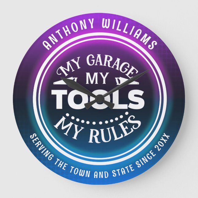 Grande Horloge Ronde Garage (Recto)