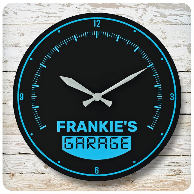 Grande Horloge Ronde Garage de Speedometer (Créateur téléchargé)