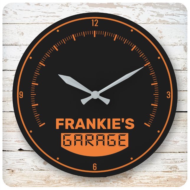 Grande Horloge Ronde Garage de Speedometer (Créateur téléchargé)