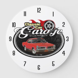 Grande Horloge Ronde Garage de voiture classique GTO