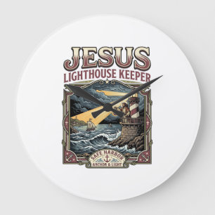 Grande Horloge Ronde Garde-phare Jésus Garde-phare Jésus Ch