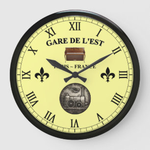Grande Horloge Ronde Gare de L’Est ~ Paris France ~ Piano droit ~