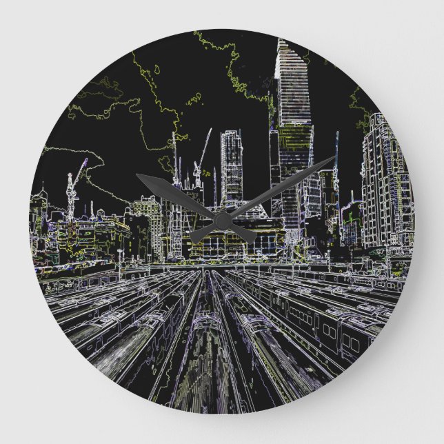 Grande Horloge Ronde Gare de Manhattan (Recto)