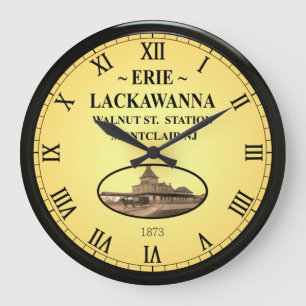 Grande Horloge Ronde Gare d'Erie~Lackawanna~Walnut St. Montclair NJ~